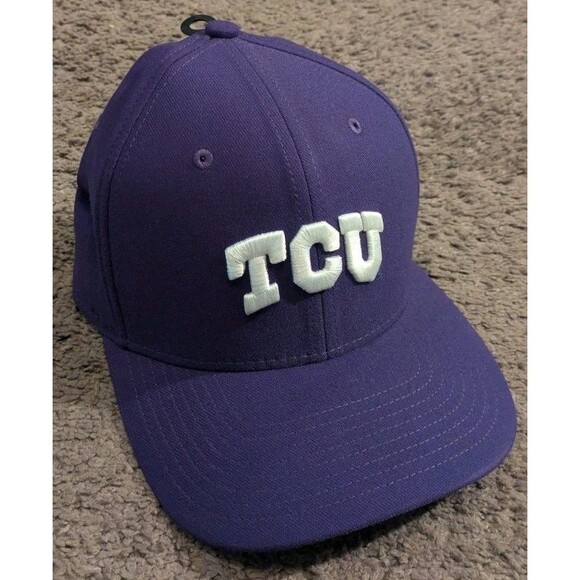 Nike Flex Classics99 TCU Horned Frogs Fitted Hat L/XL - Picture 1 of 5